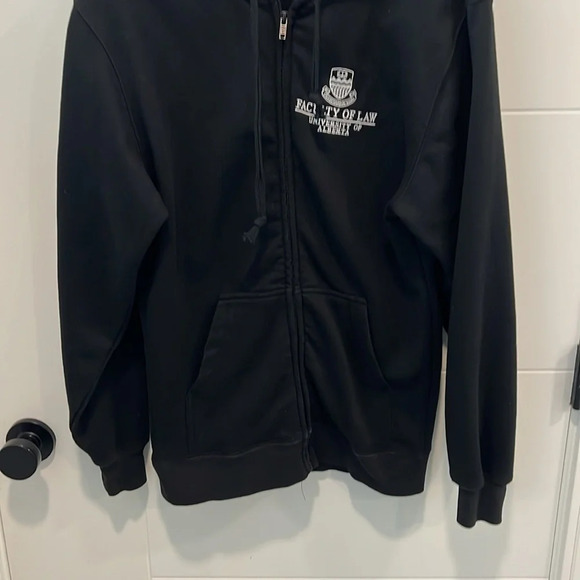 University of Alberta faculty of law zip  up sweater size small - Picture 4 of 12